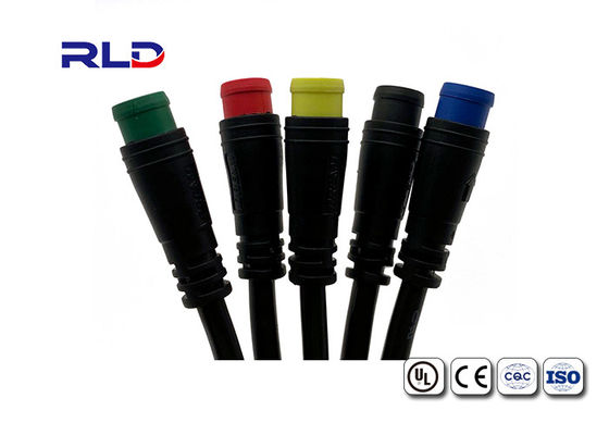 IP65 2 - 6 पिन केबल वॉटरप्रूफ प्लग कनेक्टर इलेक्ट्रिक केबल सिग्नल