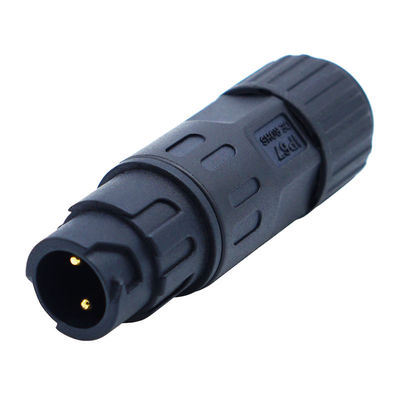 M16 पेंच प्रकार IP68 पुरुष और महिला आउटडोर एलईडी प्रकाश के लिए जलरोधक प्लग कनेक्टर्स