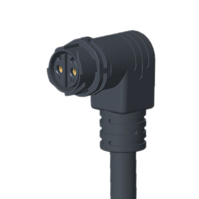 एलईडी प्रकाश व्यवस्था के लिए IP67/IP68 M25 कोहनी जलरोधक केबल कनेक्टर